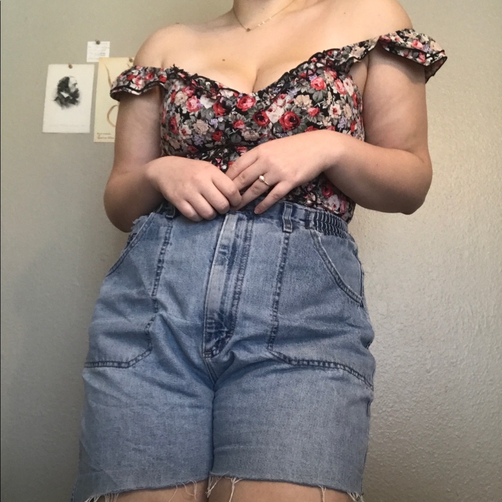 Bridgerton Floral Garden Corset Top